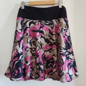 RW&Co Pink Patterned Skirt